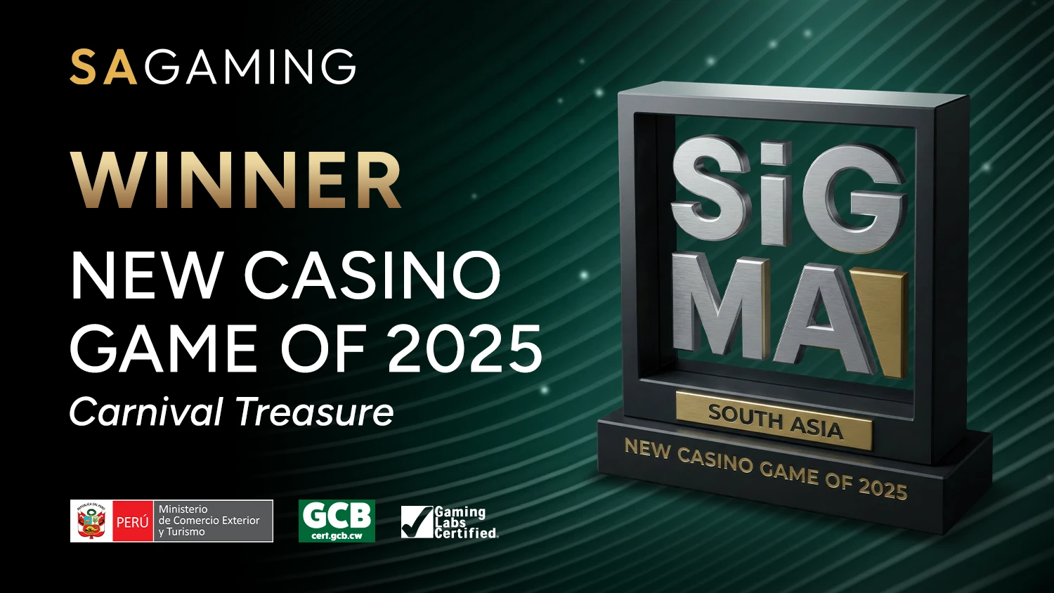 Nuevo Juego de Casino de 2025 en los SiGMA South Asia Awards