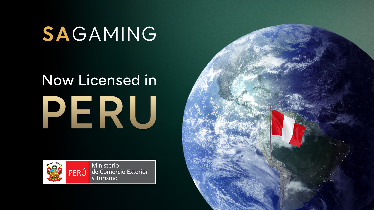 Lisensyado na ang SA Gaming sa Peru!