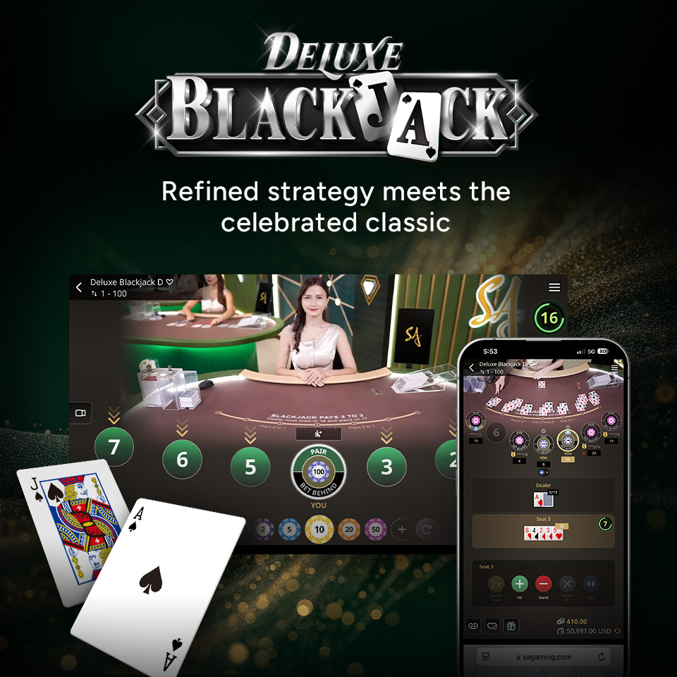 ¡Prueba el nuevo Blackjack de Lujo ahora!